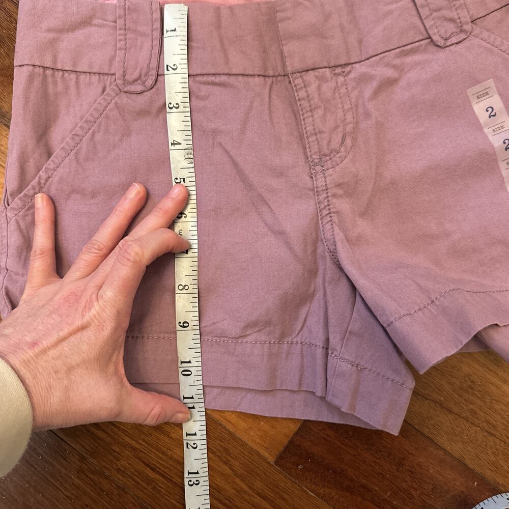 Old Navy Everyday shorts lavender purple women's size 2 Summer New With Tags - Picture 6 of 7